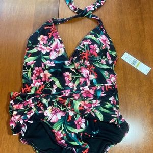 Carmen Marc Valvo Women's Swimsuit Size 14 NWT